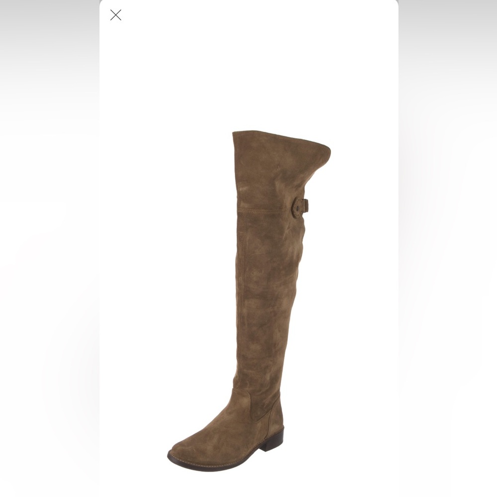 Frye suede over the knee riding boots 38.5